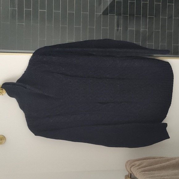 Ladies Navy heavyweight sweater L/XL. NWOT. - Picture 9 of 12